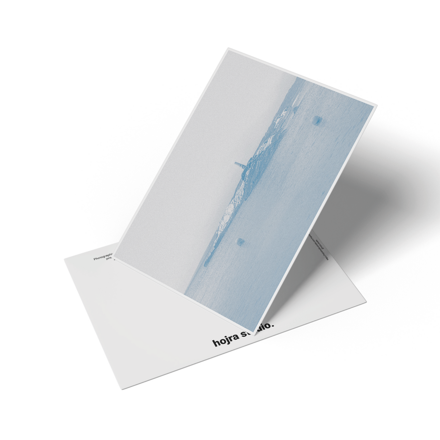 4 cartes postales - Érosion chromatique